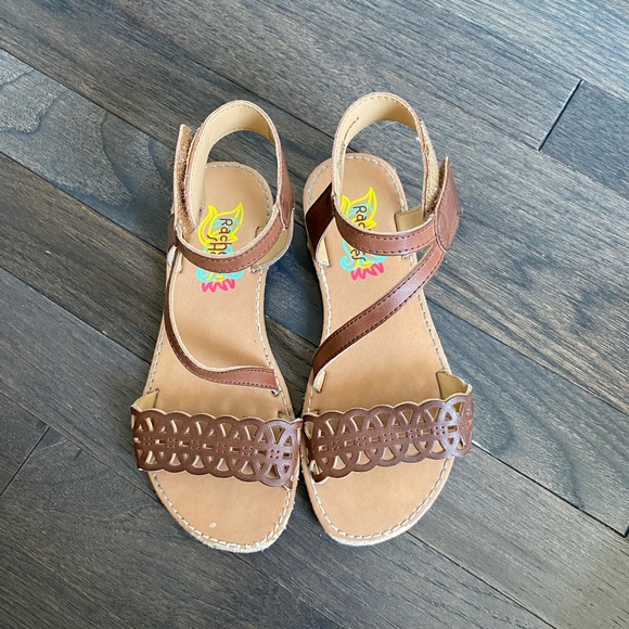 Rachel Shoes Other - 🛎️ Clearance Rachel Shoes Girls Brown Sandals Ankle Strap Size 1